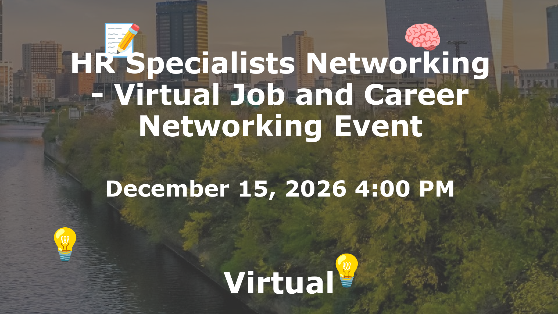 HR Specialists Networking - Virtual Job and Career Networking Event event image